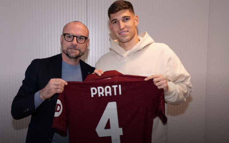 ✅ UFFICIALE: Prati è un nuovo giocatore del Torino. Il comunicato