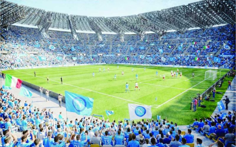 😍 Napoli, il nuovo Maradona è un SOGNO: niente pista d’atletica e 70mila posti
