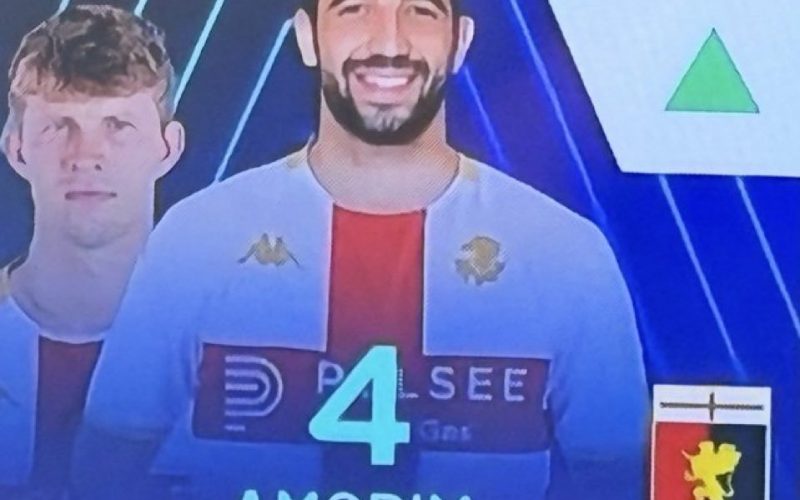 📸 Alex Amorim debutta col Genoa, ma la foto è di… Ruben: gaffe virale 😂